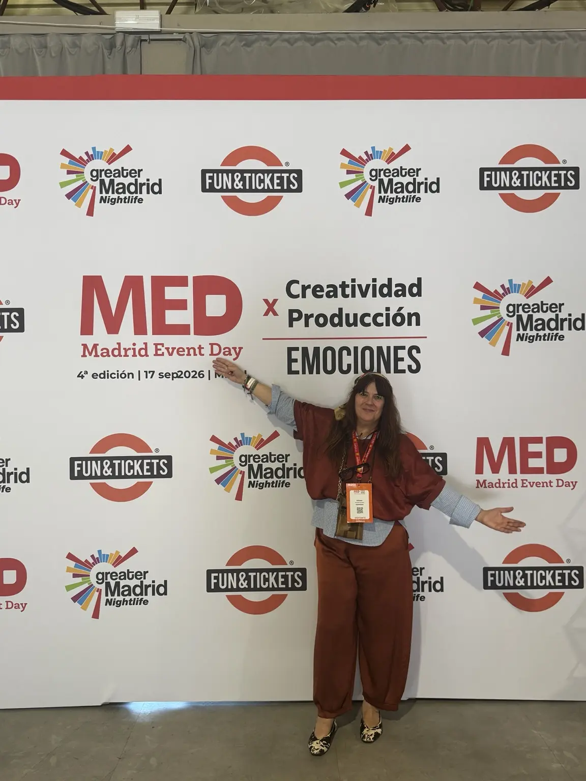 Susana Andrés Omella en Madrid Event Day 2026