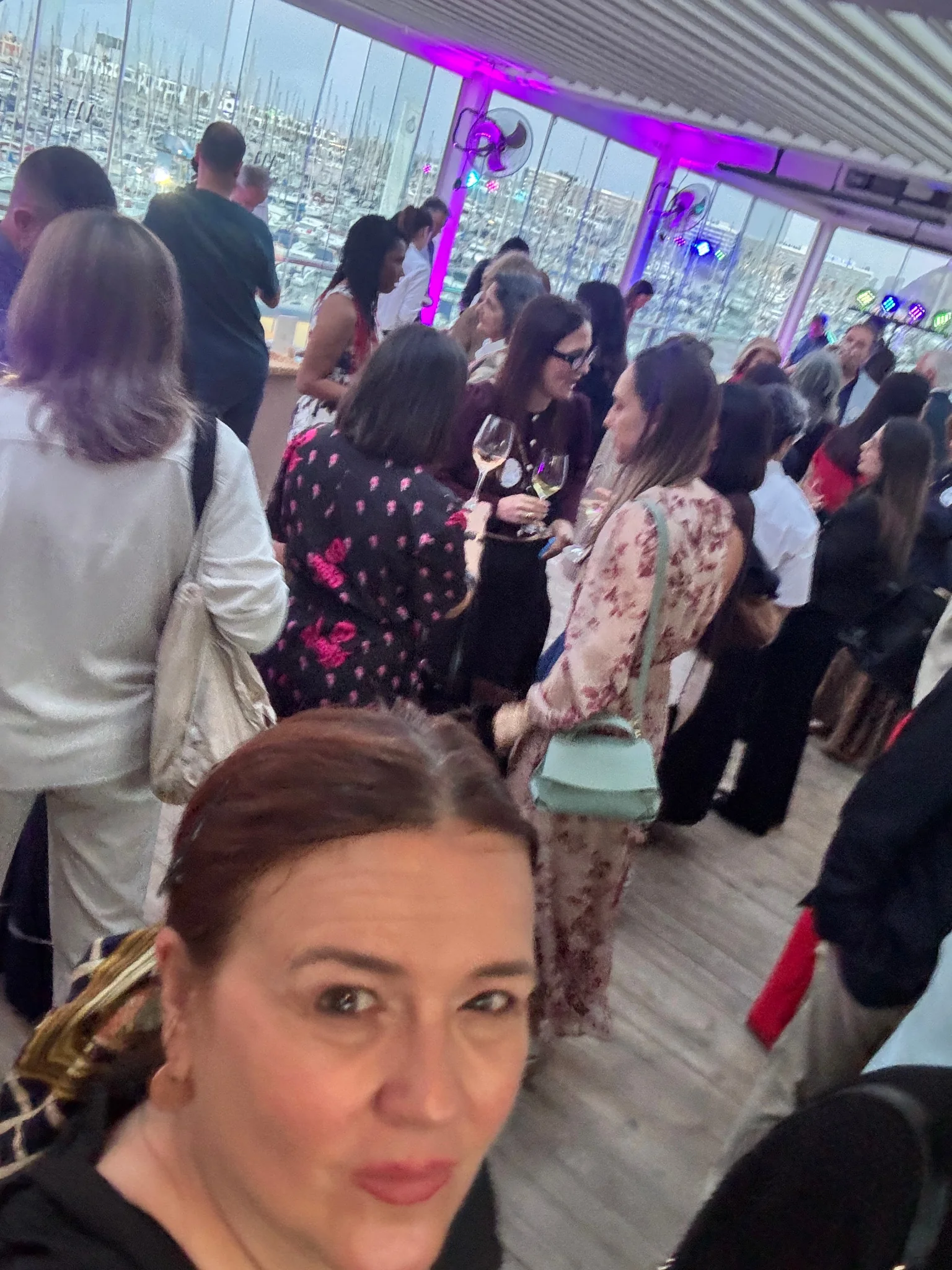 Susana Andrés Omella en un encuentro de networking